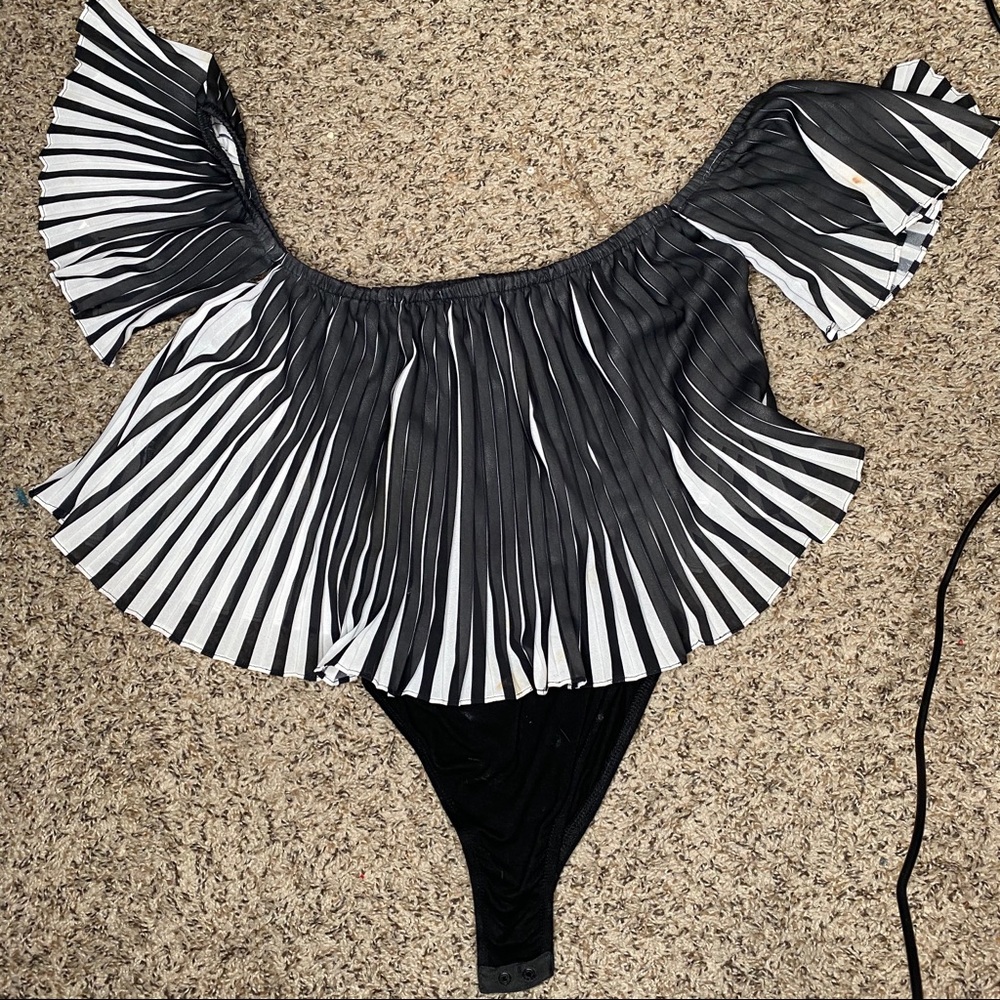 Black and White Bodysuit